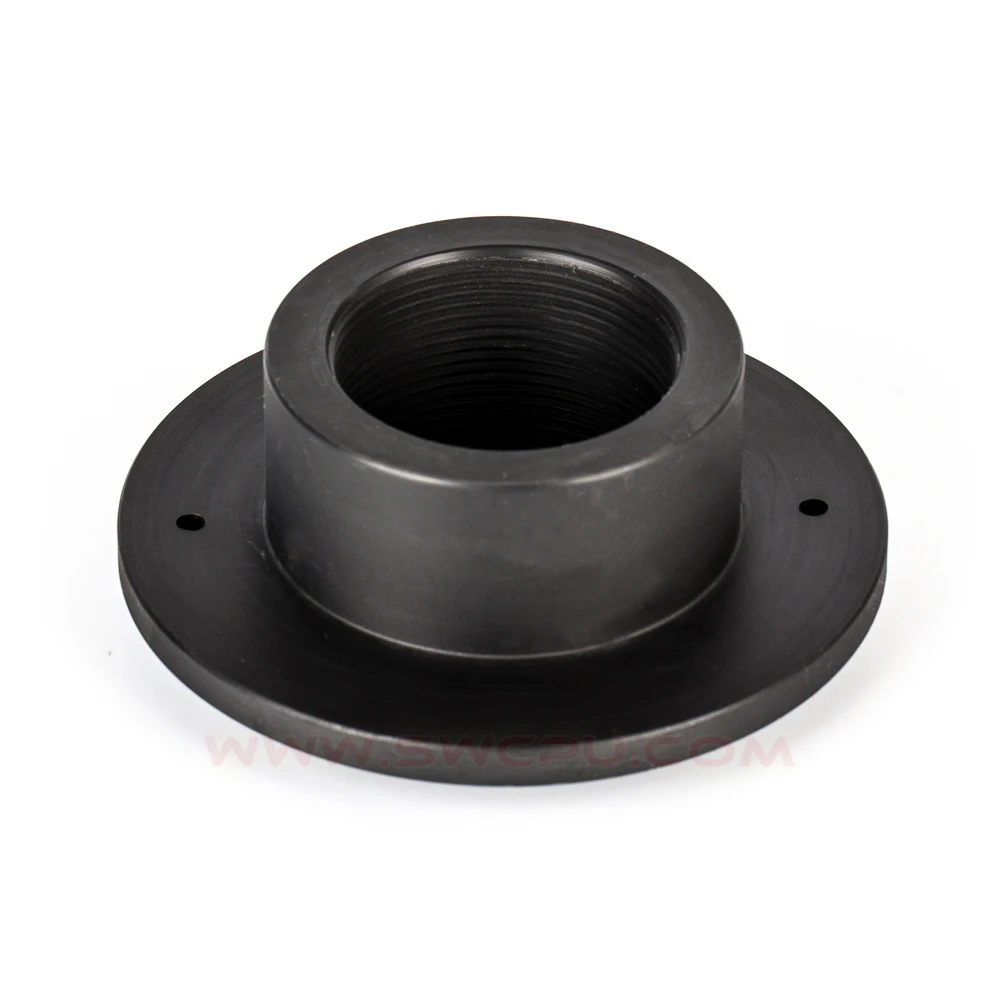 Plastics Injection Molding Custom Made Flanged Nylon Plastic Bushing
