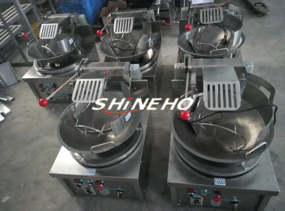Cast Iron Wok Chinese Wok Pan Fried Rice Machines Rice Cookers