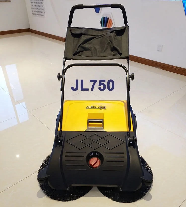 Jl750 Walkbehind Manual Push Sweeper 29" Dual Brushes Buy Hand Push