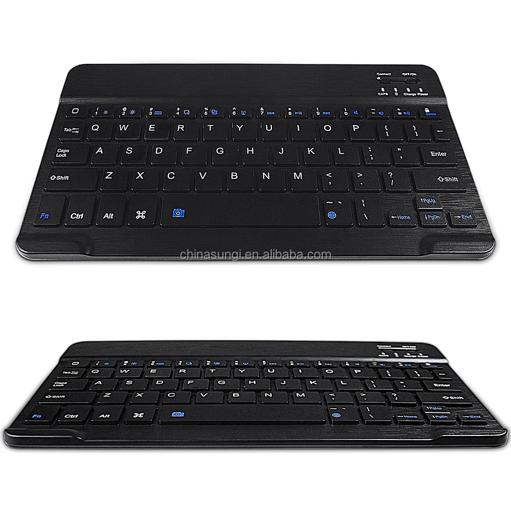 Sungi Ultrathin Wireless Bt Mini Rechargeable Blue Tooth Keyboard For 7