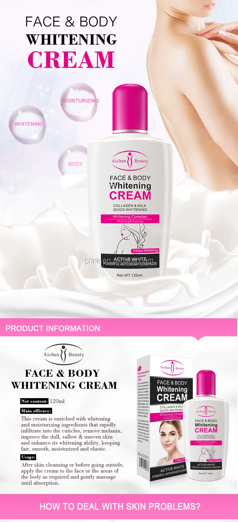 fast whitening body lotion