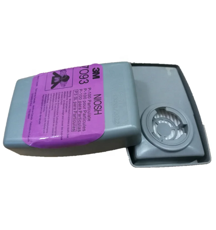 
Particulate filter 7093 P100 used with 6000/7000 series half facepiece 