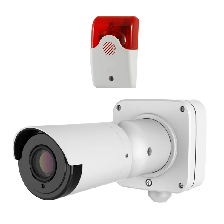 1080p 2mp 4 in 1 AHD TVI CVI CVBS farm greenhouse Temperature Humidity Alarm CCTV Camera with temperature Detector sensor