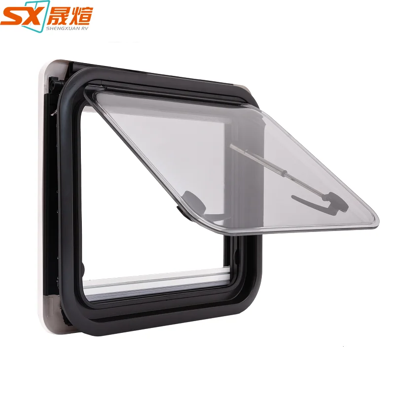 
campervan and trailer caravan accessories double side hinged window 