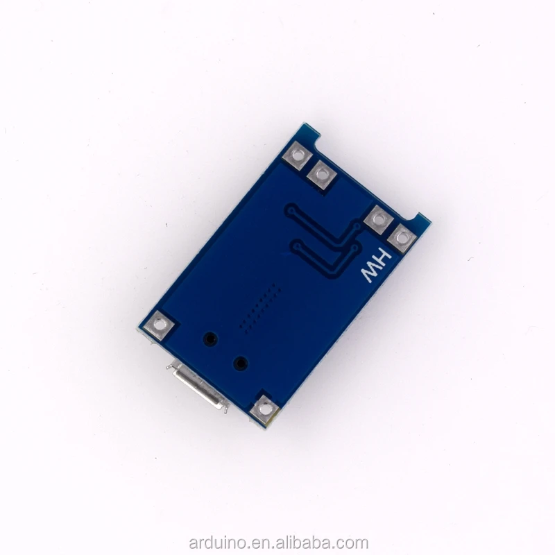 HW-107 Micro USB 5V 1A 18650 Lithium Battery Charging Board Charger ...
