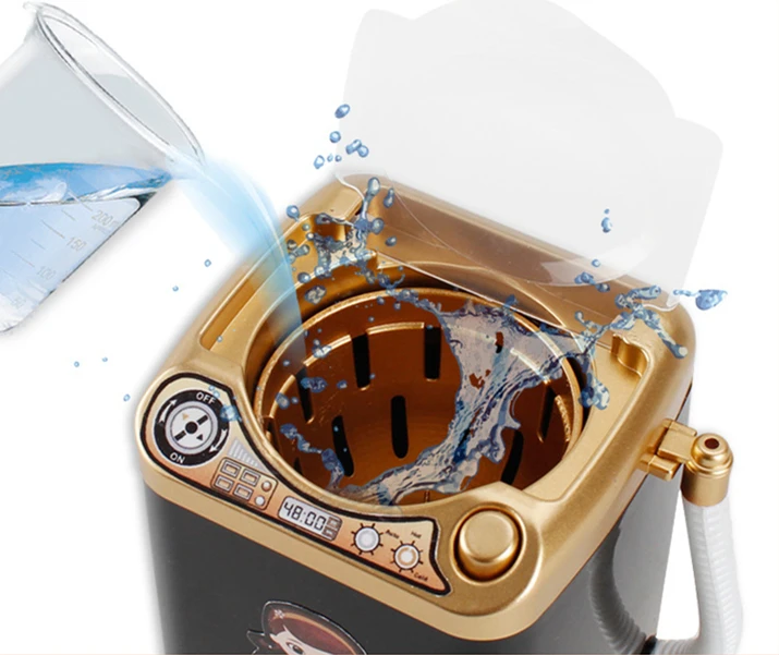 Mini Washing Machine Beauty Makeup Blender Machine Automatic Makeup