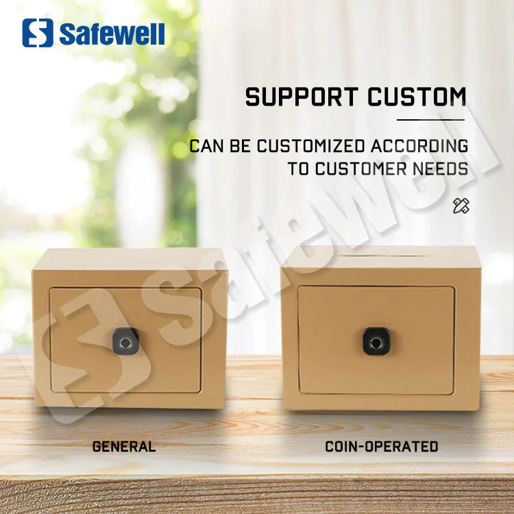 Safewell Hot Selling Automic Open Biometric Fingerprint Mini Depositary