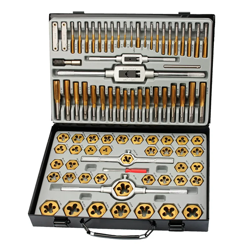 86pcs Metric Tap And Die Tool Set For Thread Cutting Buy Tap And Die,Metric Tap And Die Set