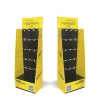 Electric product accessories Cardboard Stand Display Rack with hooks