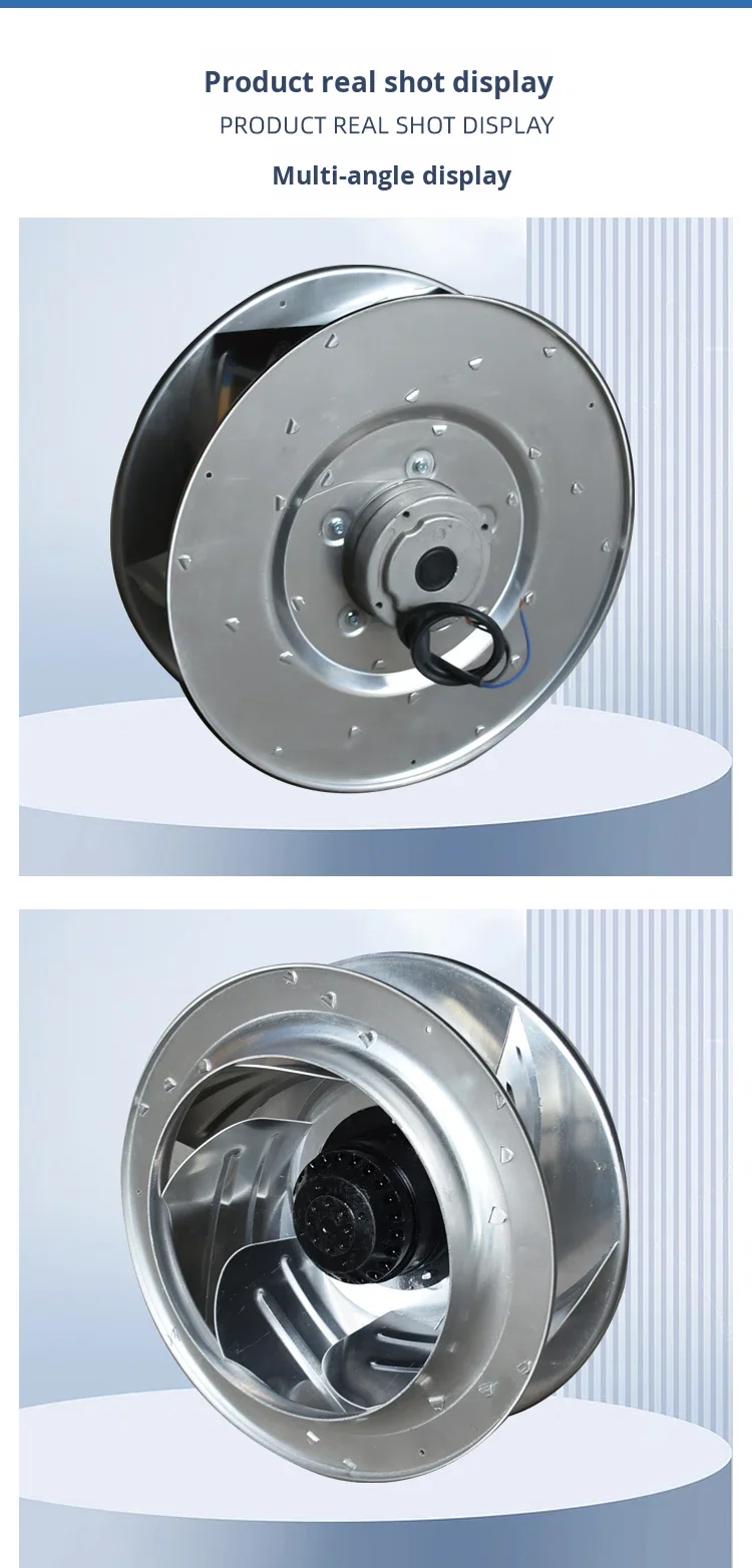 Turbocharger Ventilation Fan, 220V, Centrifugal - detail 12