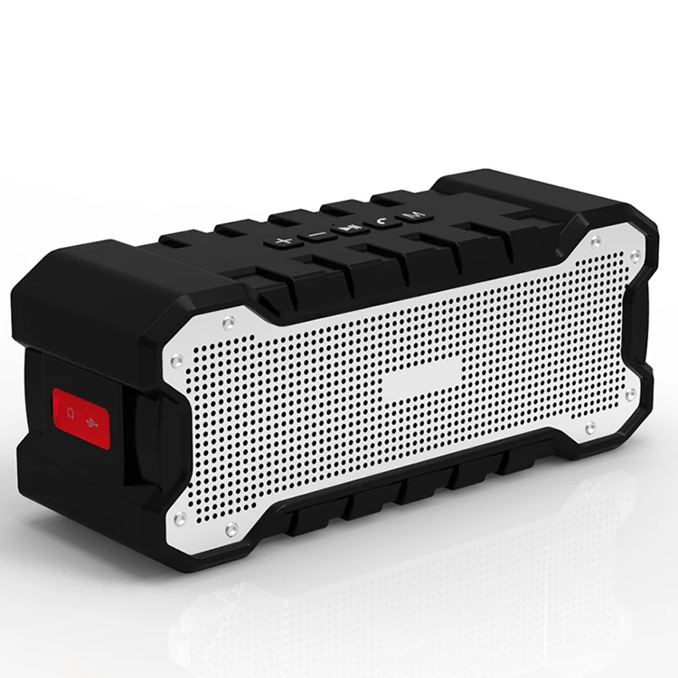 Hot Sale Portable Stereo Waterproof IPX7 BT Subwoofer Deep Bass Outdoor Wireless Speaker With Big Capacity Battery - ANKUX.COM