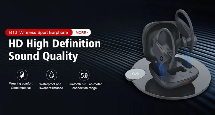 i9s tws bluetooth 5.0 headphones stereo earphone wireless earbuds with mobile phone - ANKUX.COM