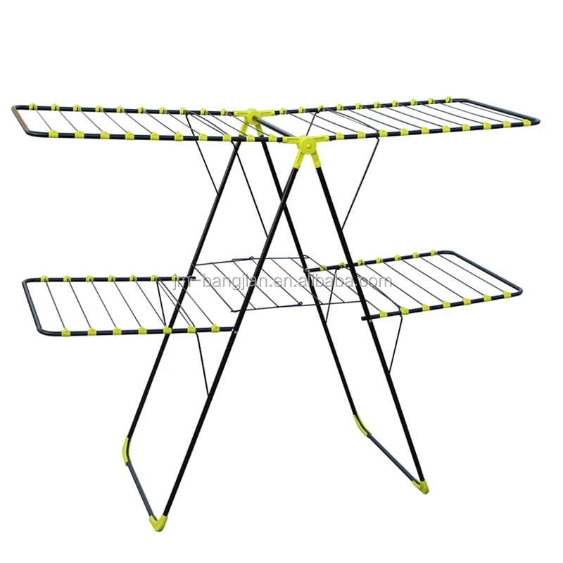 Factory Price Foldable Iron Cloth Holder Clothes Drying Rack Stand