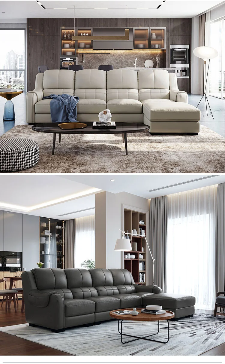 5 7 Seater Modern Leather New Style Modular Sofa Design For Livingroom