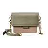 2019 Fashion Design Small Square Waterproof Leather Messenger Satchel Cross Body Women Ladies Handbag