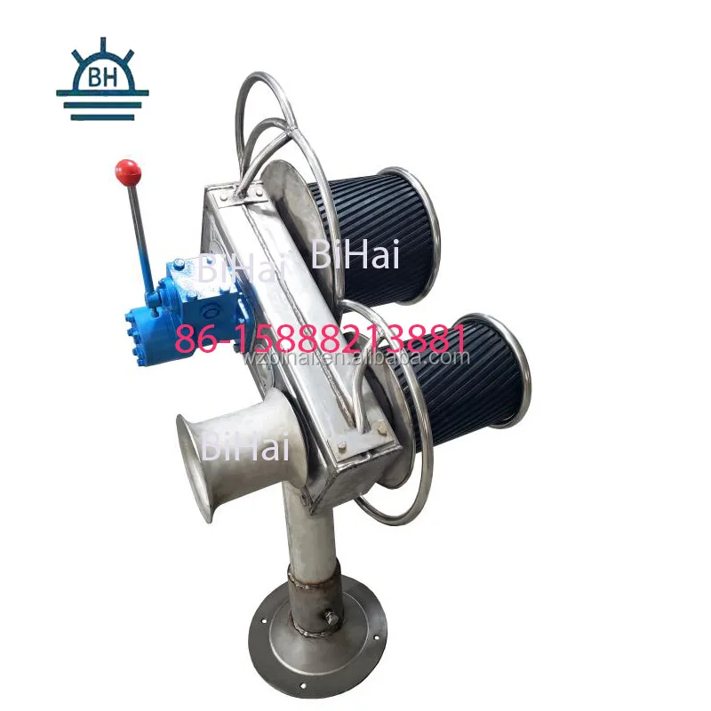 Hydraulic Fish Net Hauler For Ground Cage Net Gill Net Trawl Big