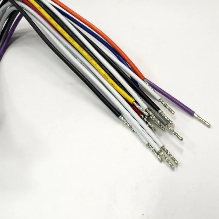 Custom wire harness 5557 16 pin AWG16 pigtail cable 4.2 pitch Stripped end - ANKUX.COM