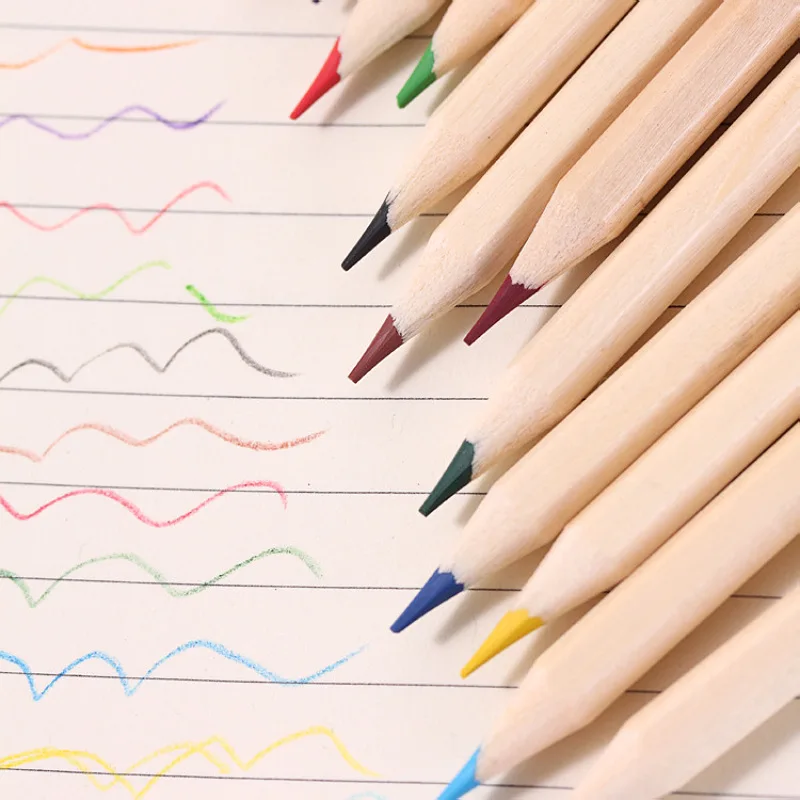 Professional Colored Pencils Erasable Oily Lead Sketching Set_voghion.com