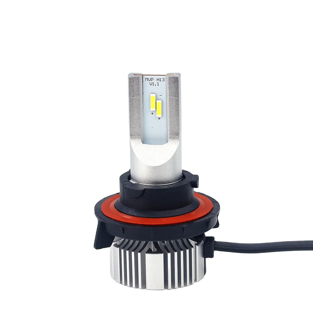 AURORA Factory Price 1+1 Design Car Headlamp ZES Chip High Beam Low Beam H13 H4 9004 9007 Car LED Headlight Bulb