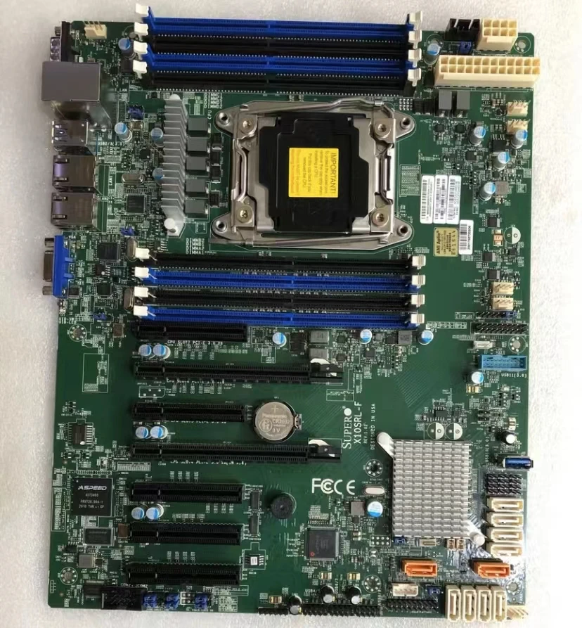 X10SRL-F REV:1.02 X10DL-i X10DRL-IT Server Mainboard X10SRL-F Single ...
