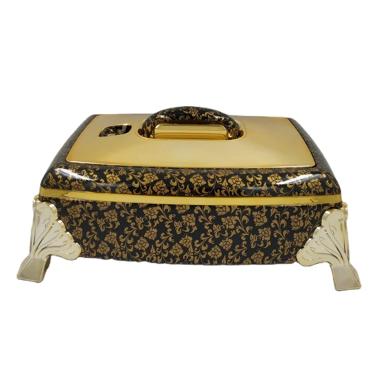 4.5l/5.5l/6.5l Luxury Insulated Pot Luck Thermal Food Container Food