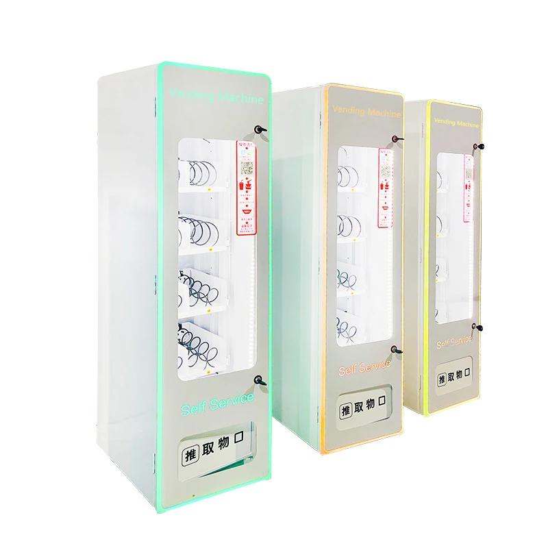 Supports QR Code Payment Small Vending Machine with Touch Screen ...