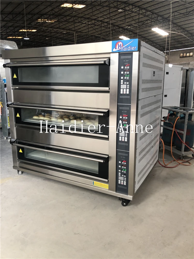 Haidier-horno De Gas Para Pan,Maquinaria Industrial De Panadería Para
