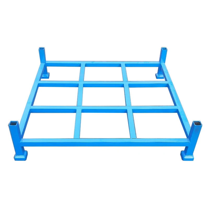 Auxiliary mobile heavy duty selective warehouse pallet stacker storage stackable rack industries stacking system factory