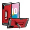 Shockproof Armor case for samsung note 10 pro note 10 kickstand case card slot design