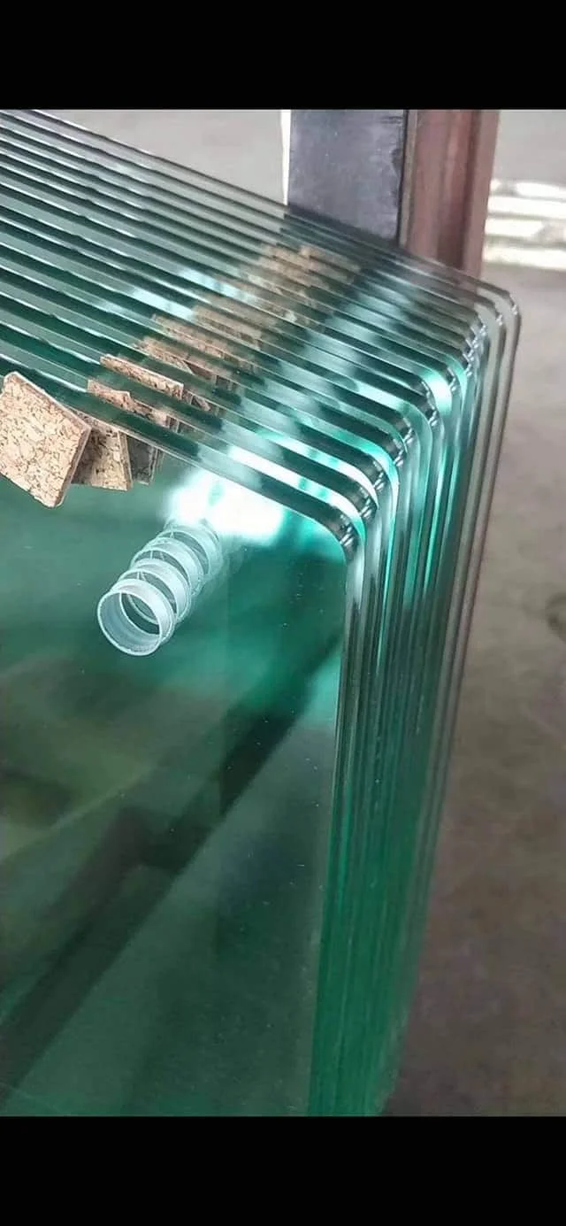 Hot Selling Bathroom Tempered Building Glass Door Clear with Factory Price