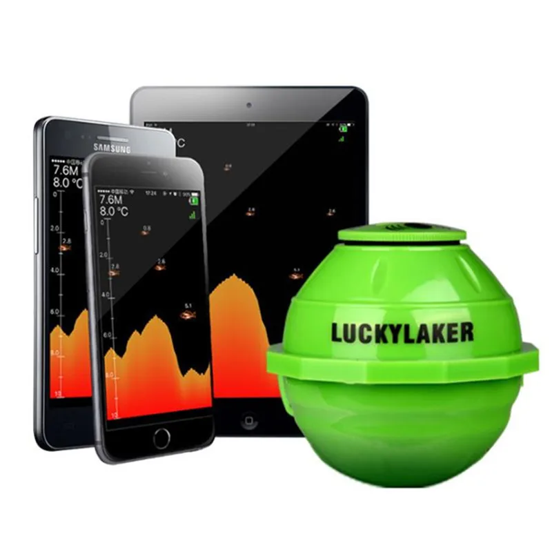 Wireless long distance sonar fish finder