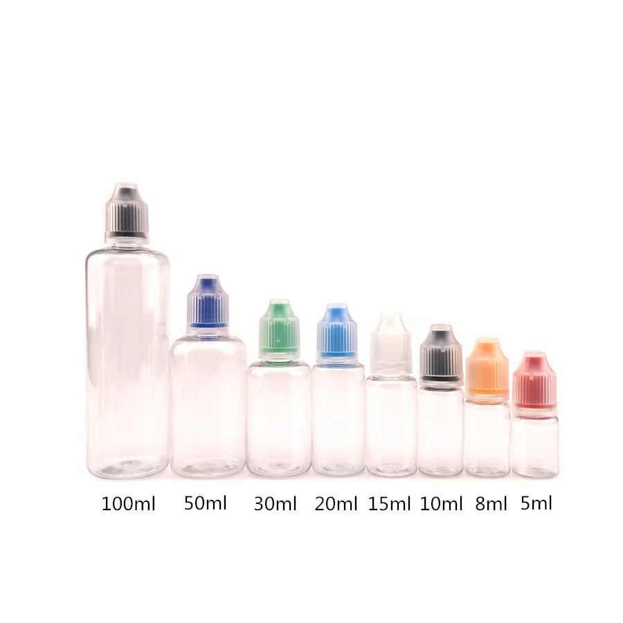 Plastic Squeeze Bottles Small Mini Refill 1ml 2ml 3ml Lash Glue Bottle