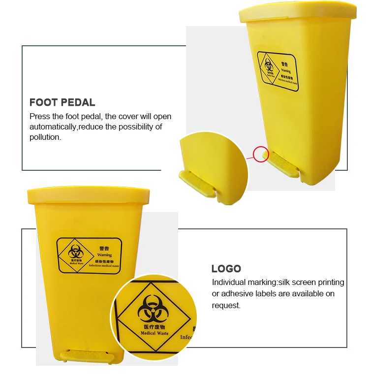 Medical Waste Disposal Clinical Bin With High Safety Buy Medical