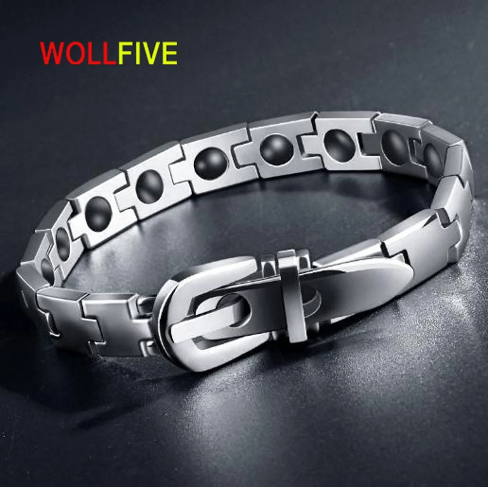 Blood Pressure Magnetic Health Bracelet Price Made In Japan Stainless ...