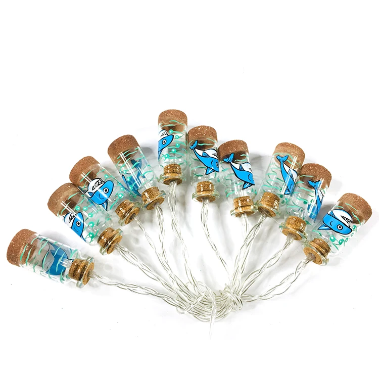 1.7M Mini Drifting Bottle String Led Lights for Home Decoration