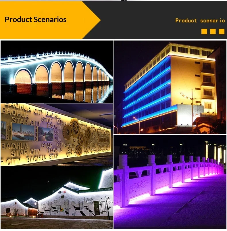 product led ip65 waterproof wall washer lights outdoor hotel building exterior wedding floodlights bridge landscape project illumination-2