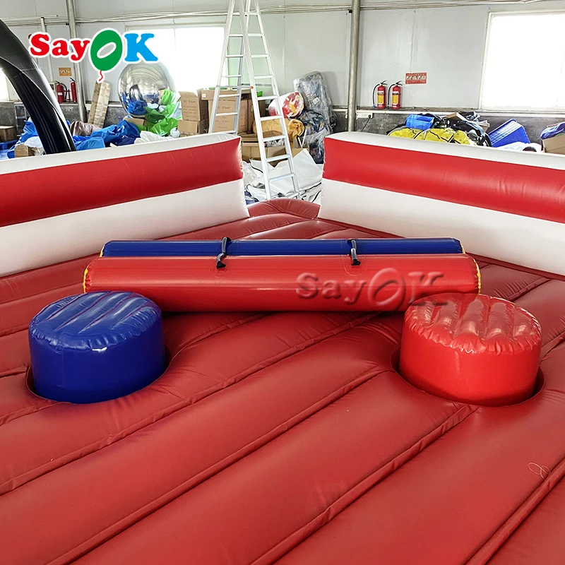 inflatable gladiator game