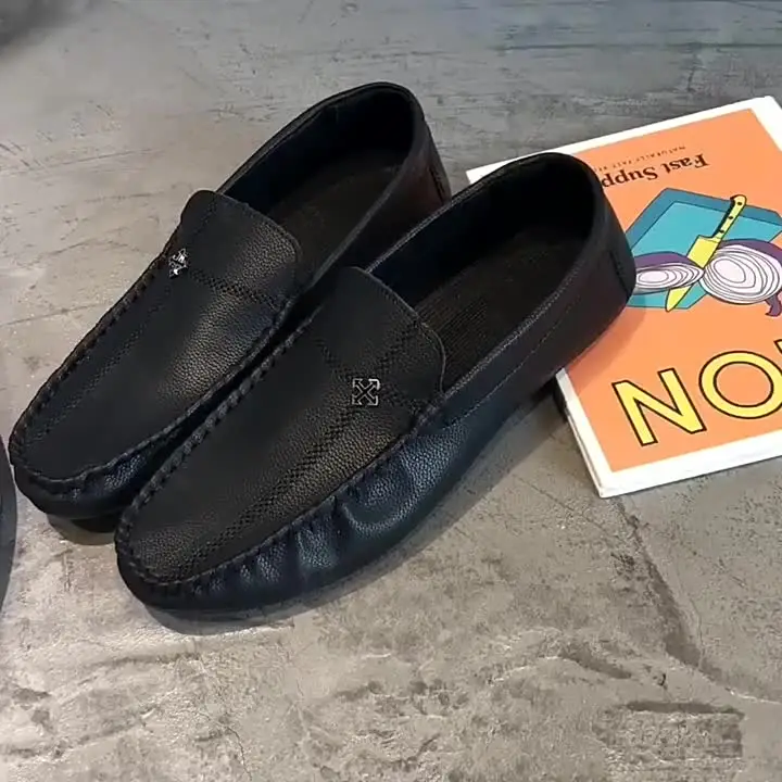 Factory Direct Sales Fashion Trend Driving Loafers Big Size Rubber