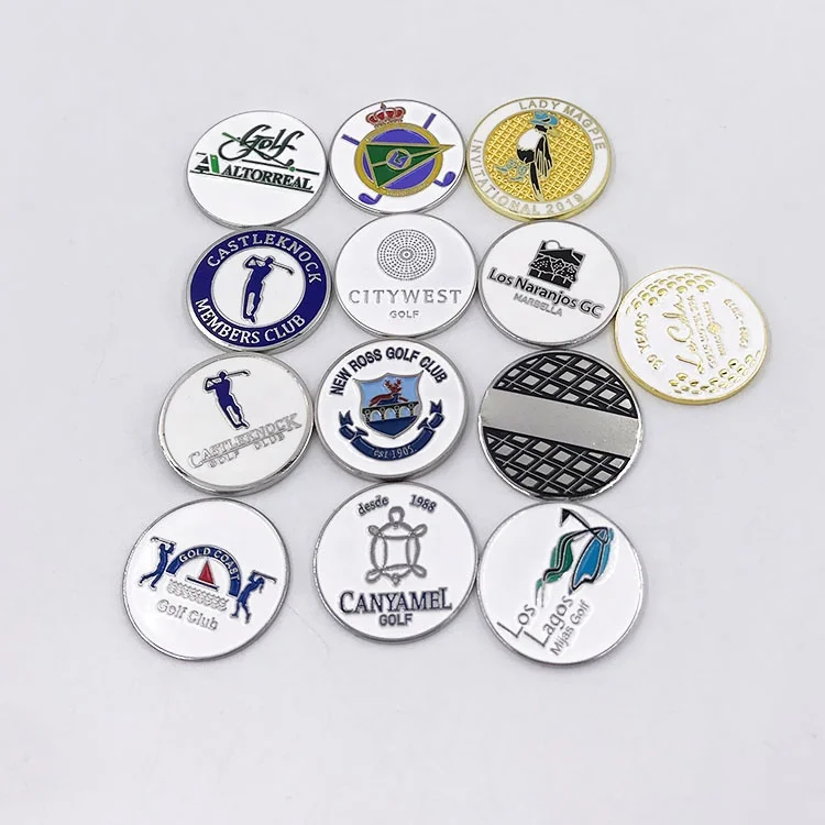Newly Different Design Golf Ball Marker High Quality Golf Ballmarker With Custom logo details