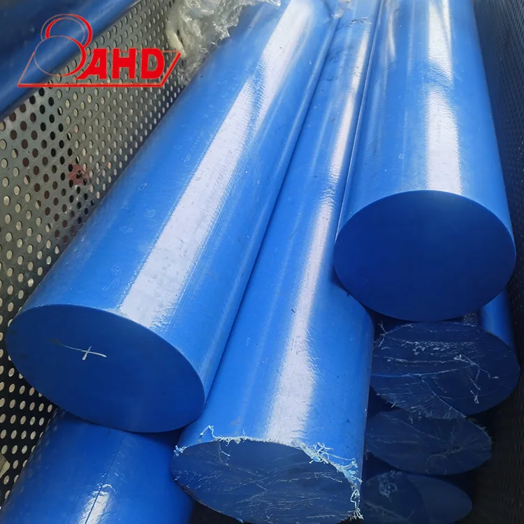 Blue Extruded Solid Polyamide PA6 Bar Nylon Plastic PA6 Rod
