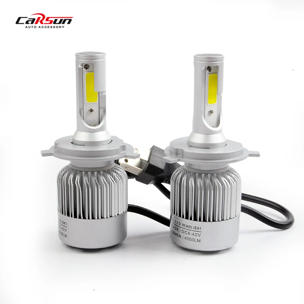 2020 NEW H4 H7 H11 H1 H3 9005 9006 Car LED Light Headlight Bulb 8000LM 6000k 72W Automobiles LED Headlamp ALL-IN-ONE Car Styling