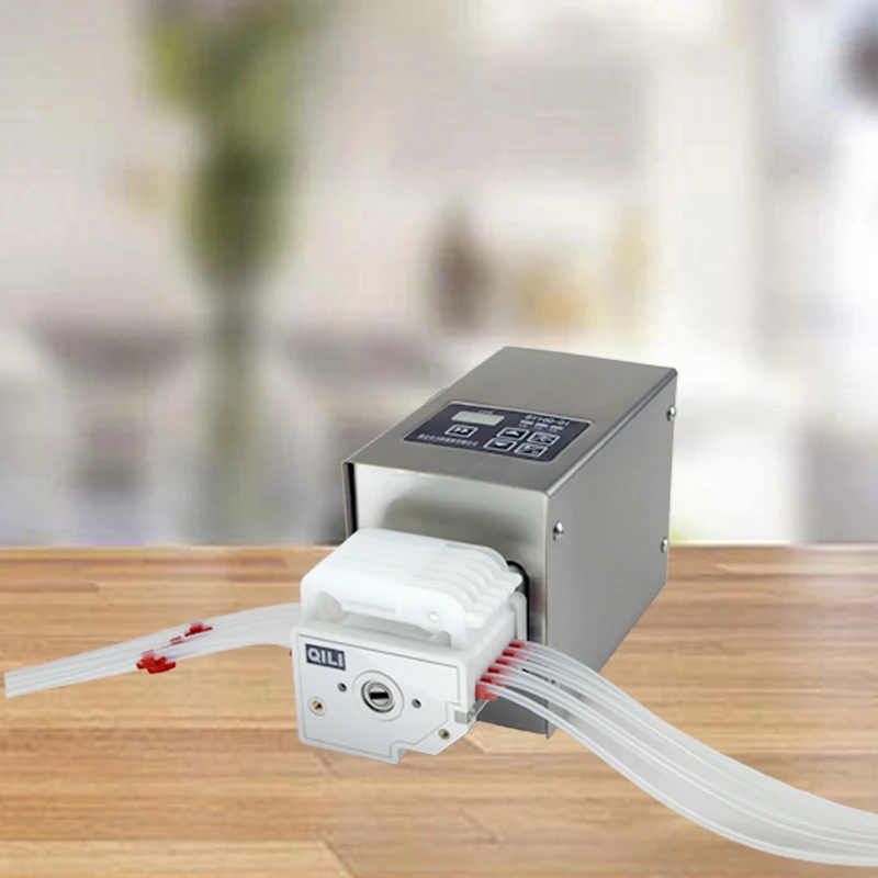Qili Fluid Flow Control Peristaltic Pump Bt10001 With Multi Channel