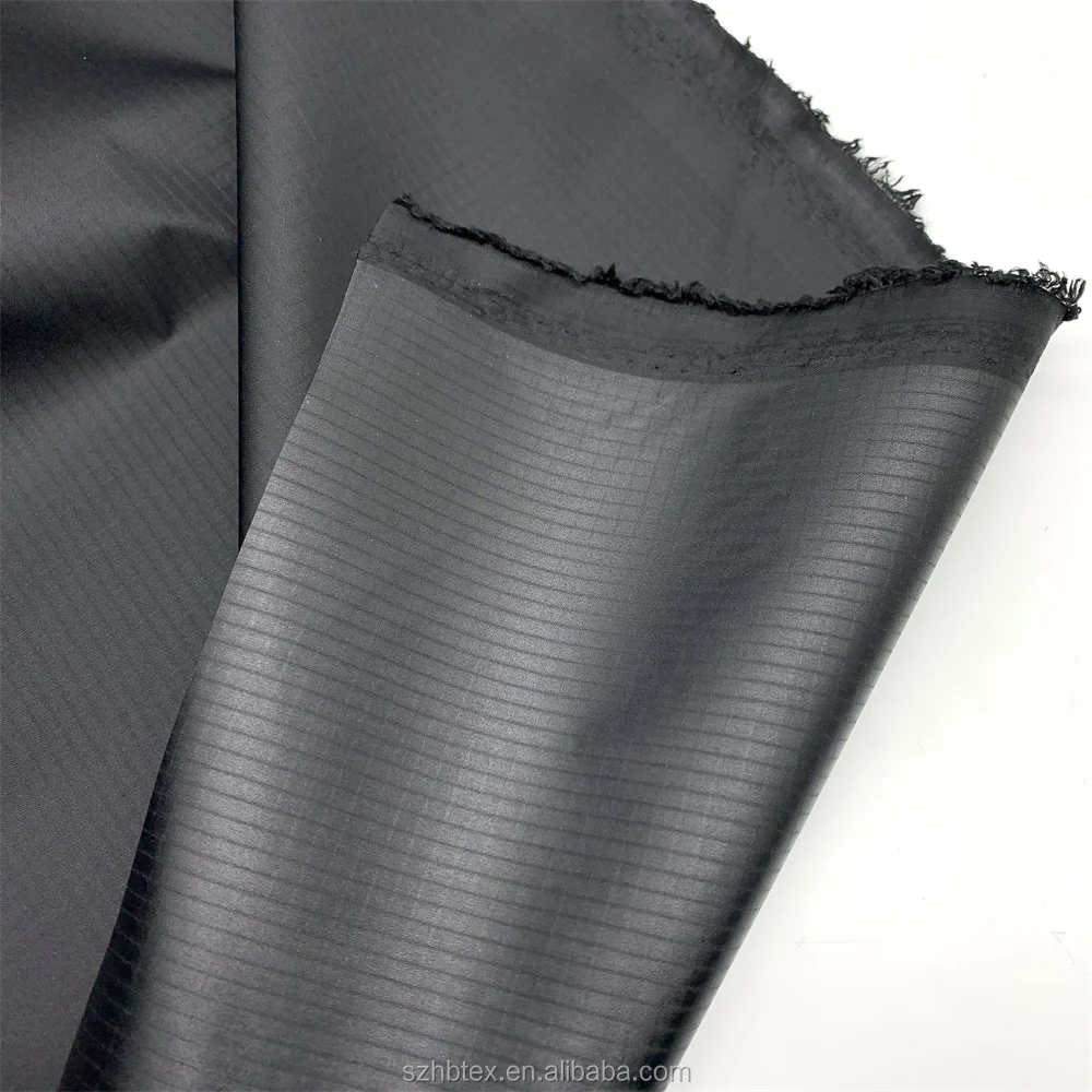 D Slinylon Double Coating Nylon Ripstop Fabric Waterproof Silicone Pu Coating Fabric For Tent