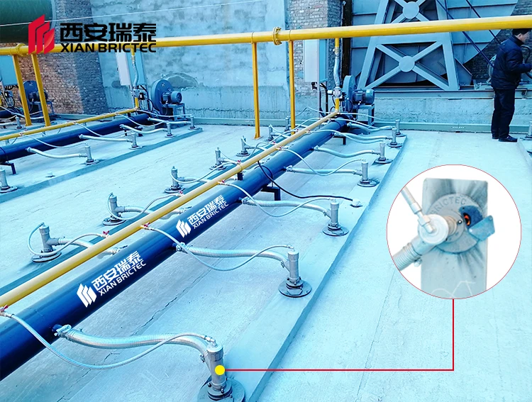 Natural Gas Burner For Firing Clay Brick Tunnel Kiln Full Automatic For