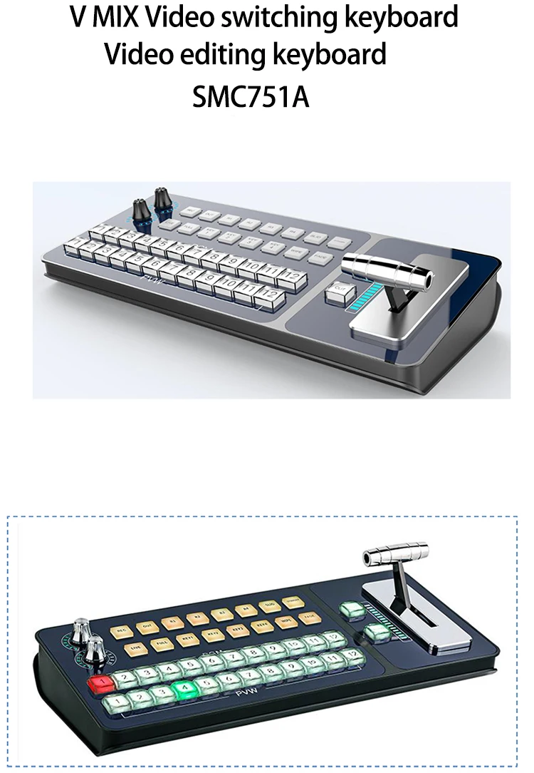 detail of video switcher 4