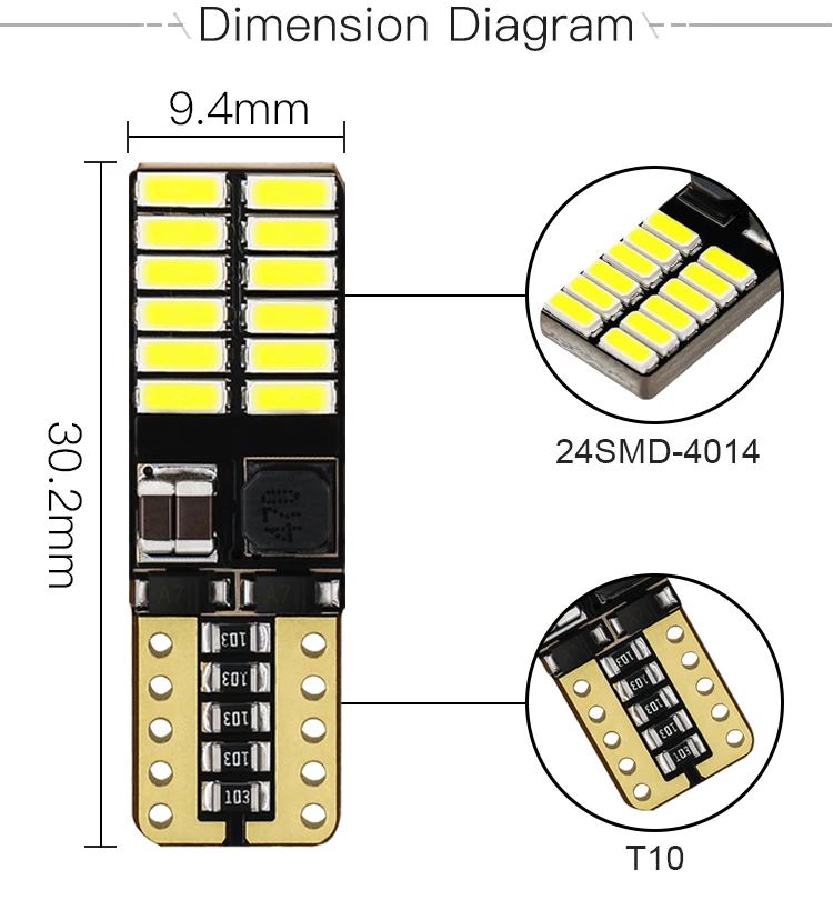 t10 10smd 5730