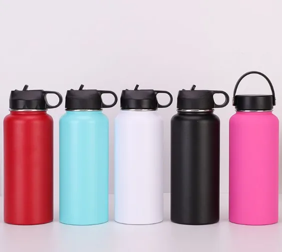 high quality vacuum sports flask Flask Water Bottle Vacuum Insulated Wide Mouth Travel Portable Thermal