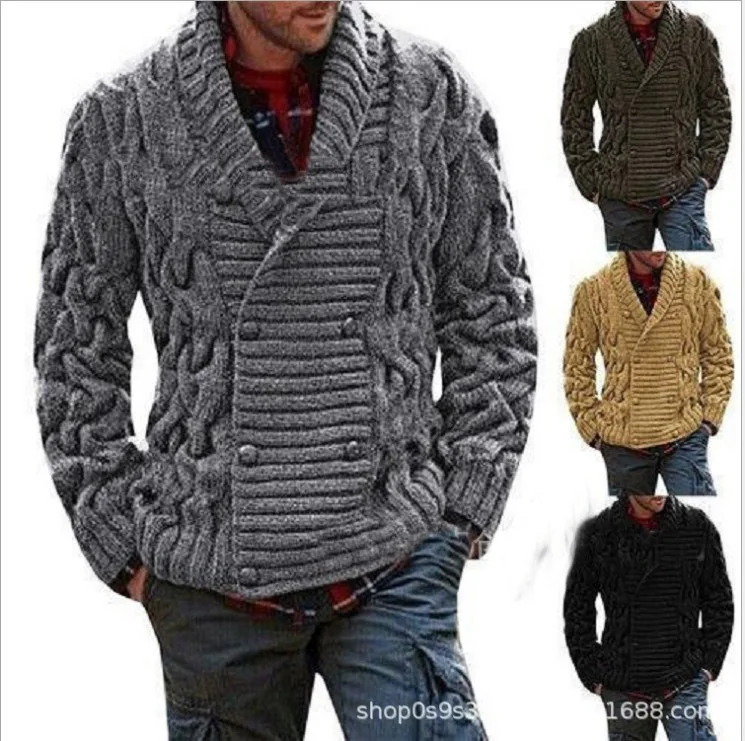 2020 New Arrival Short Sweater Cardigan Men's Sweater Clothing High Quality Cardigan Sweater Coat