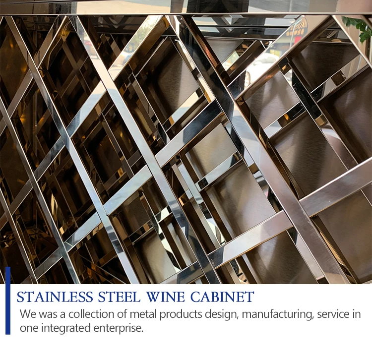 stainless steel 100 bottles customized constant temperature wine cooler wine cabinet