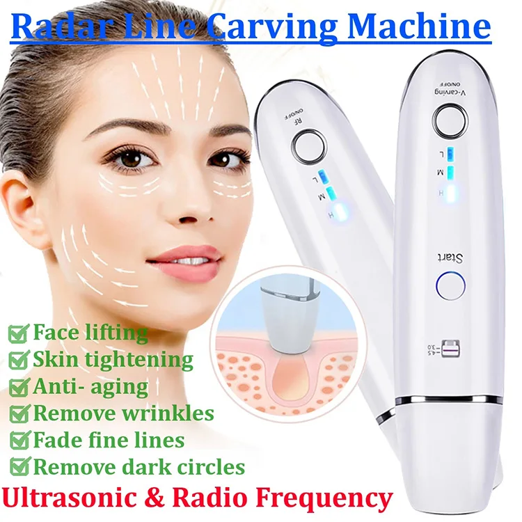 Mini V-max Hifu Rf Face Lifting Wrinkle Removal Personal Use Rf ...